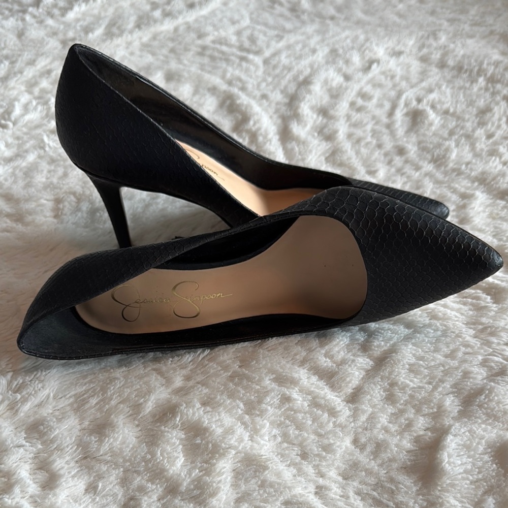 Jessica Simpson Black Women's Heels